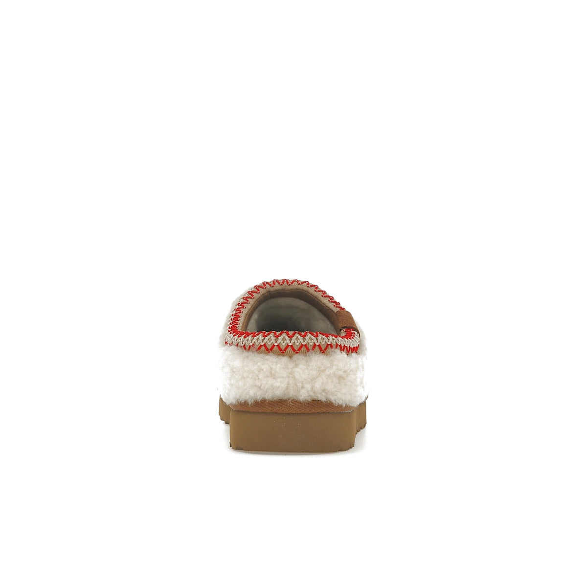 UGG Tasman Maxi Curly Slipper in natural leather with soft suede lining – image 4 of 4
