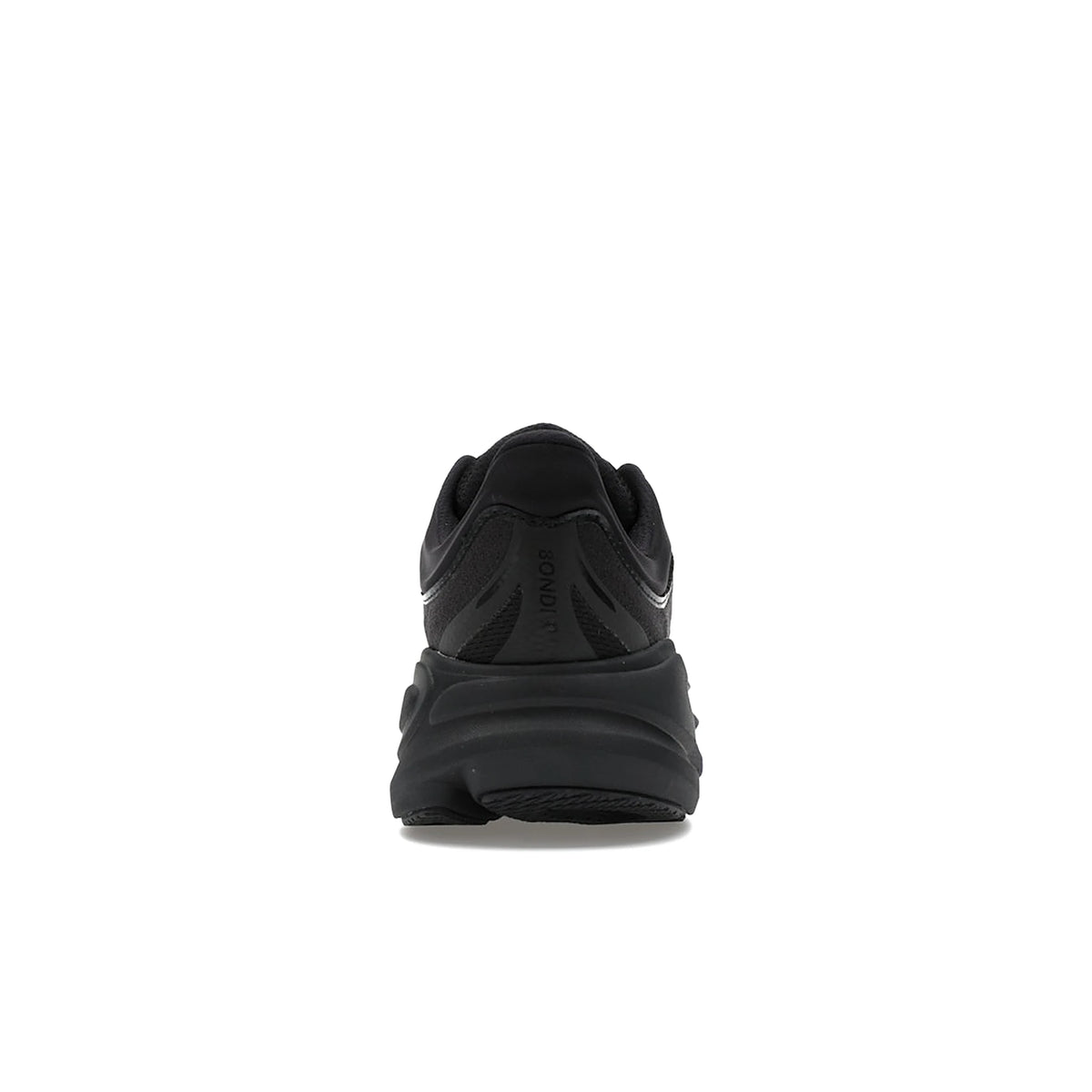 Hoka One One Bondi 9 sneakers in all‑black mesh, unisex design – image 4 of 4