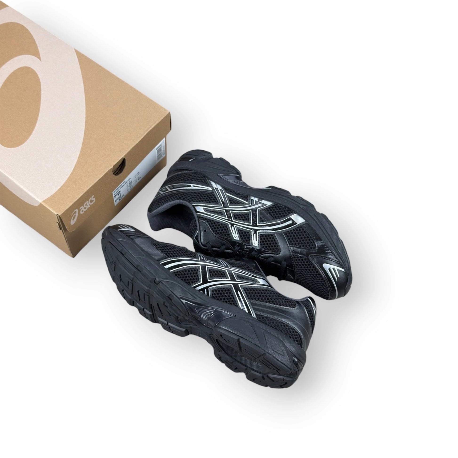 ASICS Gel-1130 Black Pure Silver 1201A906-001 – EU 45, brand new with original box
