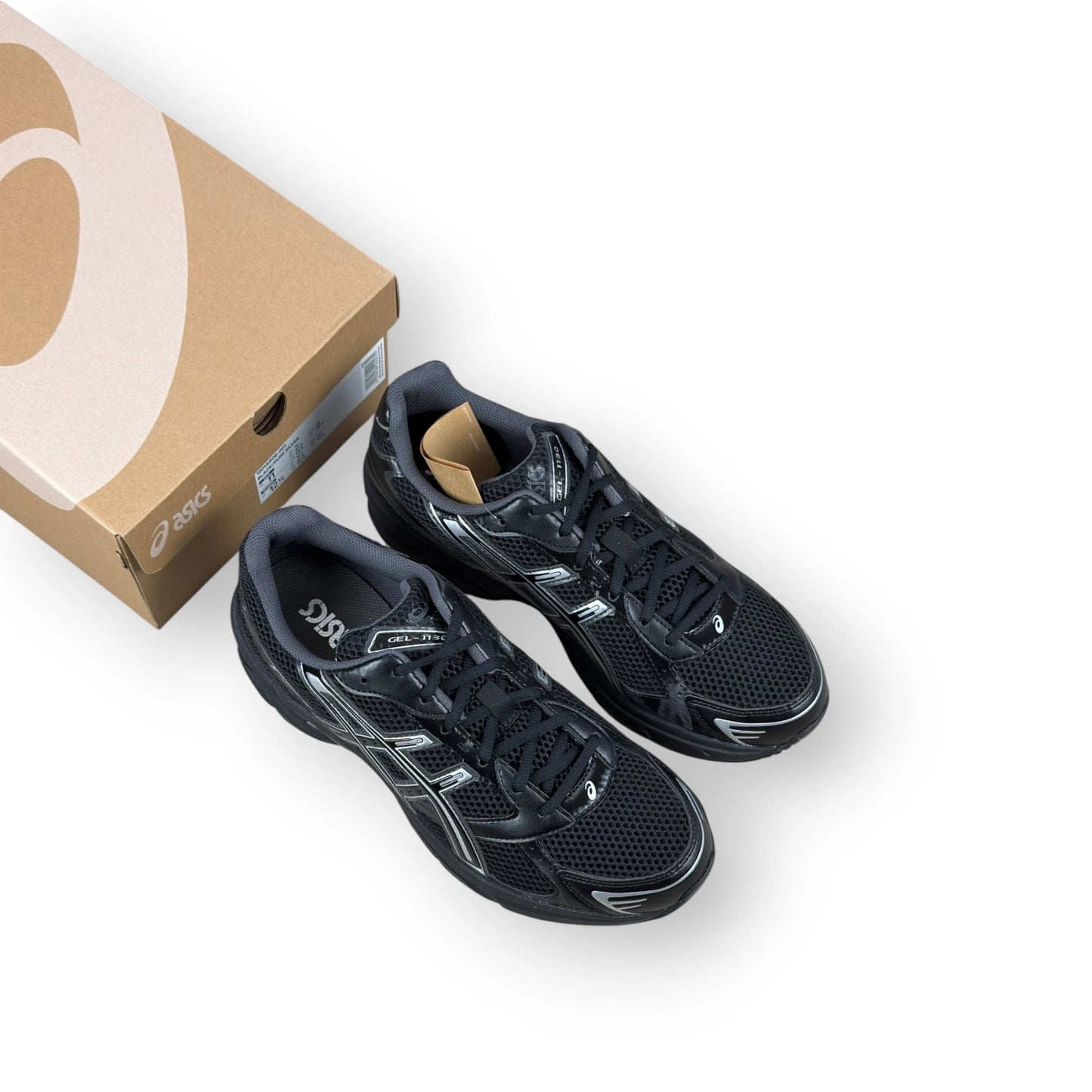 ASICS Gel-1130 Black Pure Silver 1201A906-001 – EU 45, brand new with original box