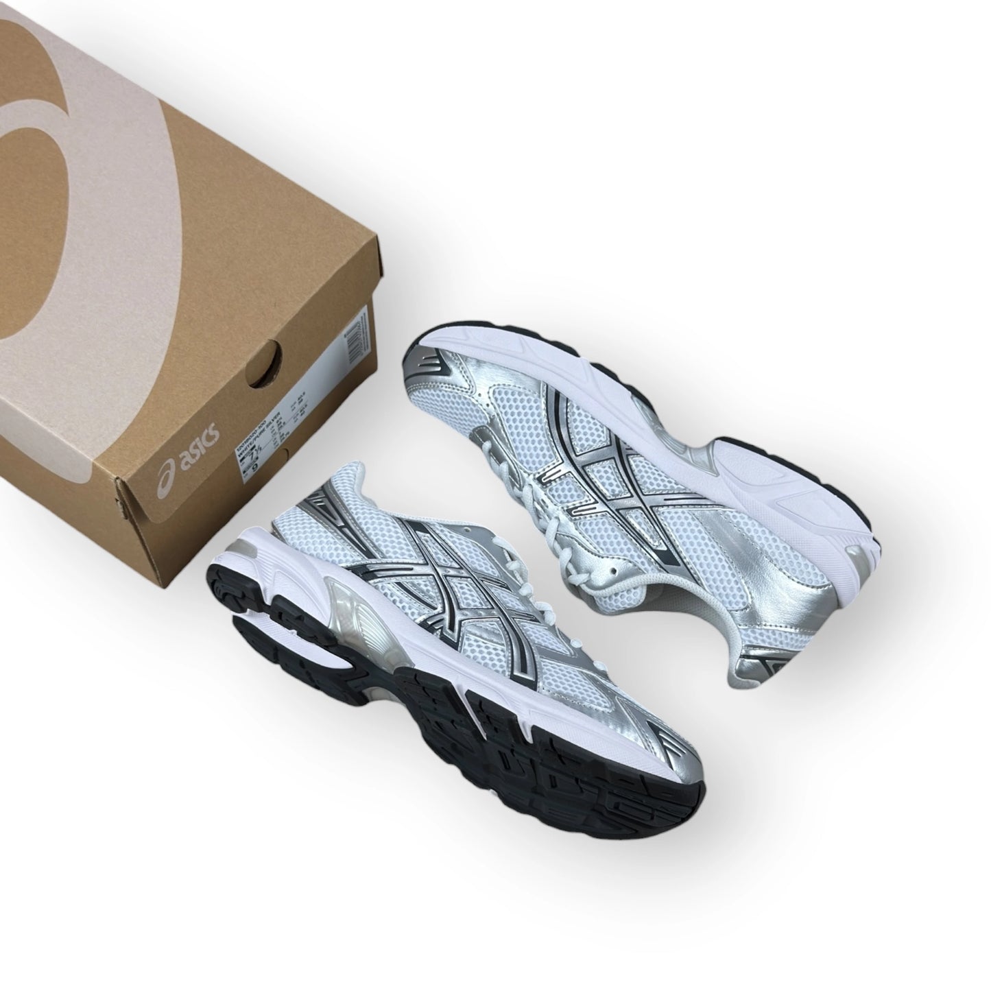 ASICS Gel-1130 White Pure Silver 1201B020-100 – EU 40.5, brand new with original box