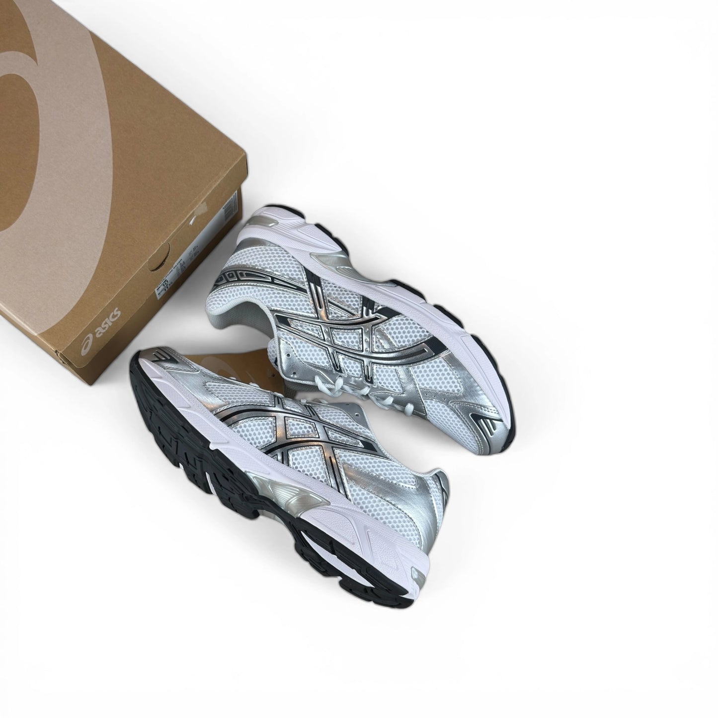 ASICS Gel-1130 White Pure Silver 1201B020-100 – EU 44, brand new with original box