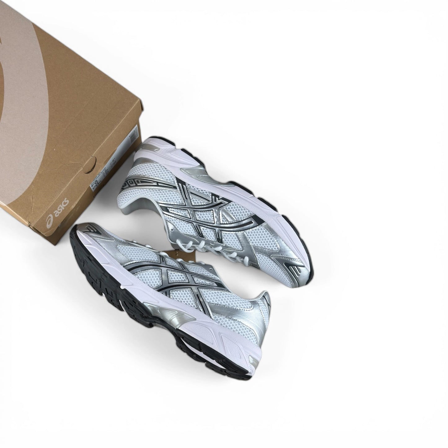 ASICS Gel-1130 White Pure Silver 1201B020-100 – EU 46.5, brand new with original box