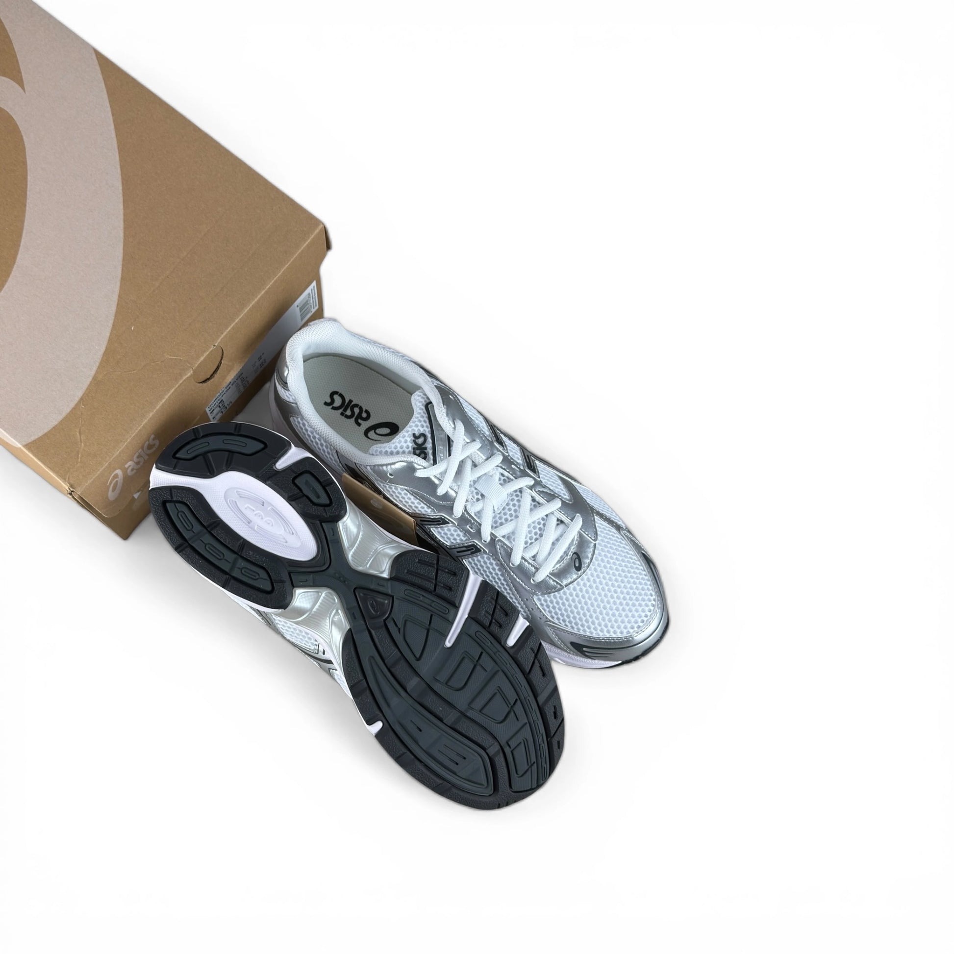 ASICS Gel-1130 White Pure Silver 1201B020-100 – EU 46.5, brand new with original box