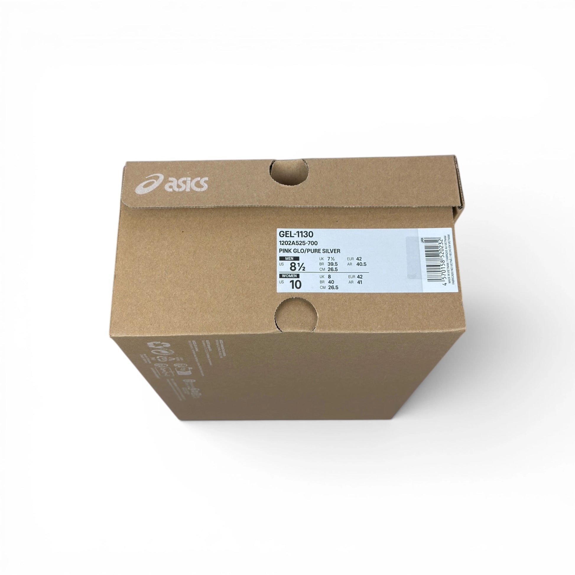 ASICS Gel-1130 Neon Pack Pink 1202A525-700 – EU 42, brand new with original box