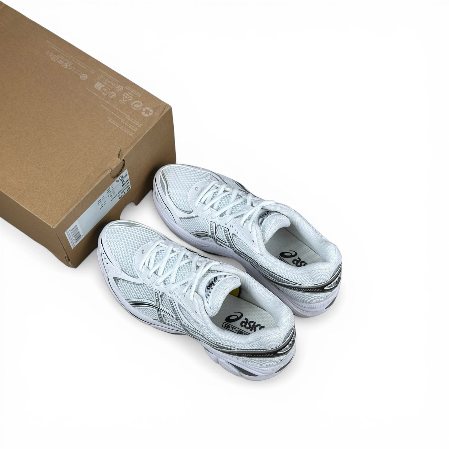 ASICS GT-2160 Pure Silver White 1203A275-110 – EU 42.5, brand new with original box