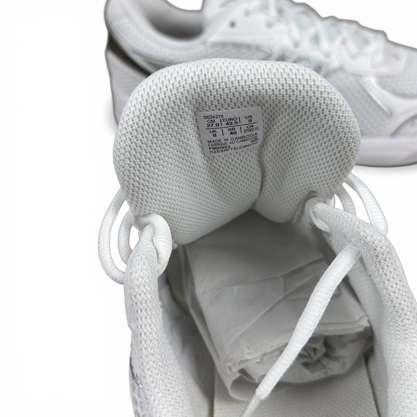 ASICS GT-2160 Pure Silver White 1203A275-110 – EU 42.5, brand new with original box