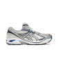 ASICS GT-2160 men’s sneaker in cream and denim blue with denim, mesh and suede accents