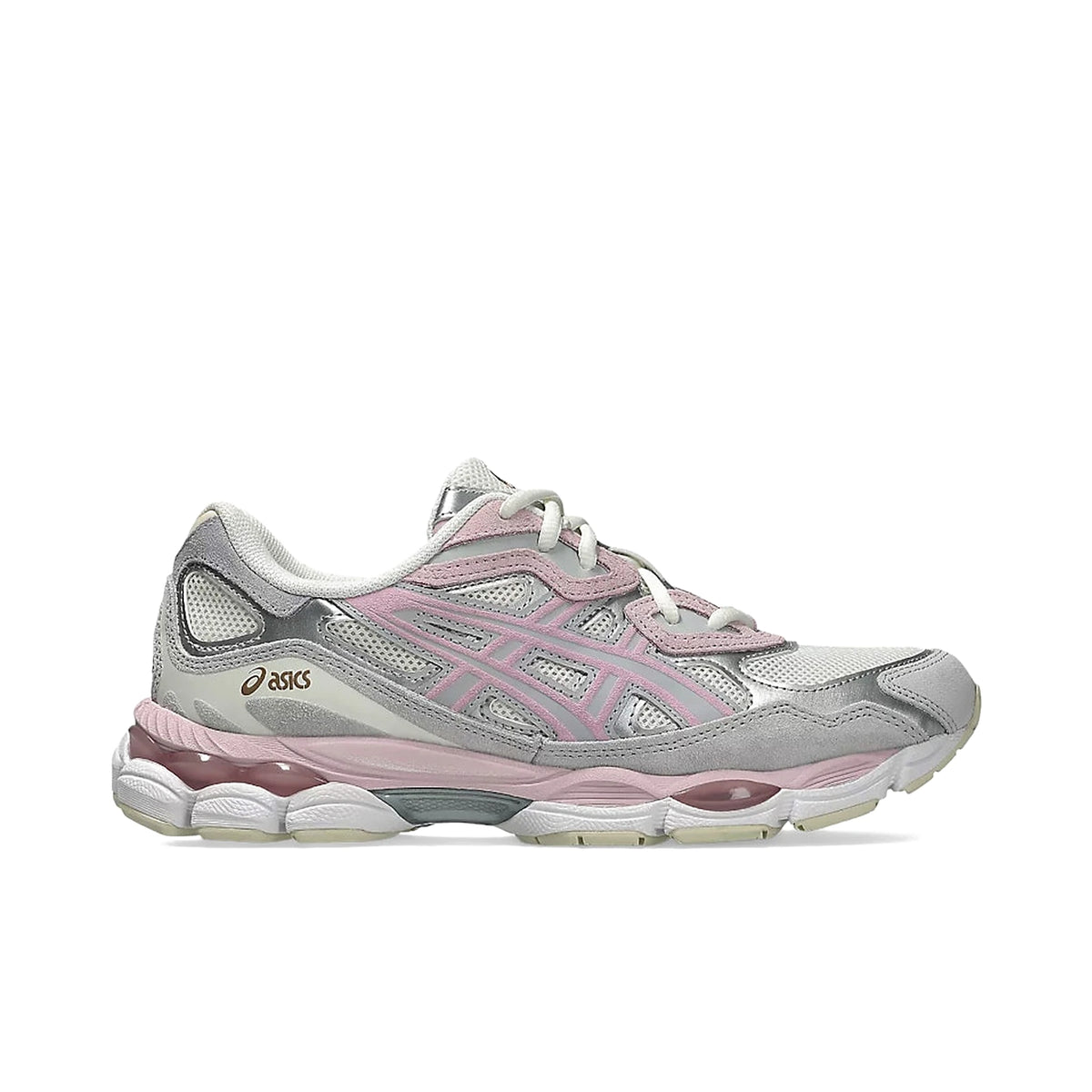 ASICS Gel-NYC Concrete Barely Rose sneakers, concrete and barely rose mesh upper