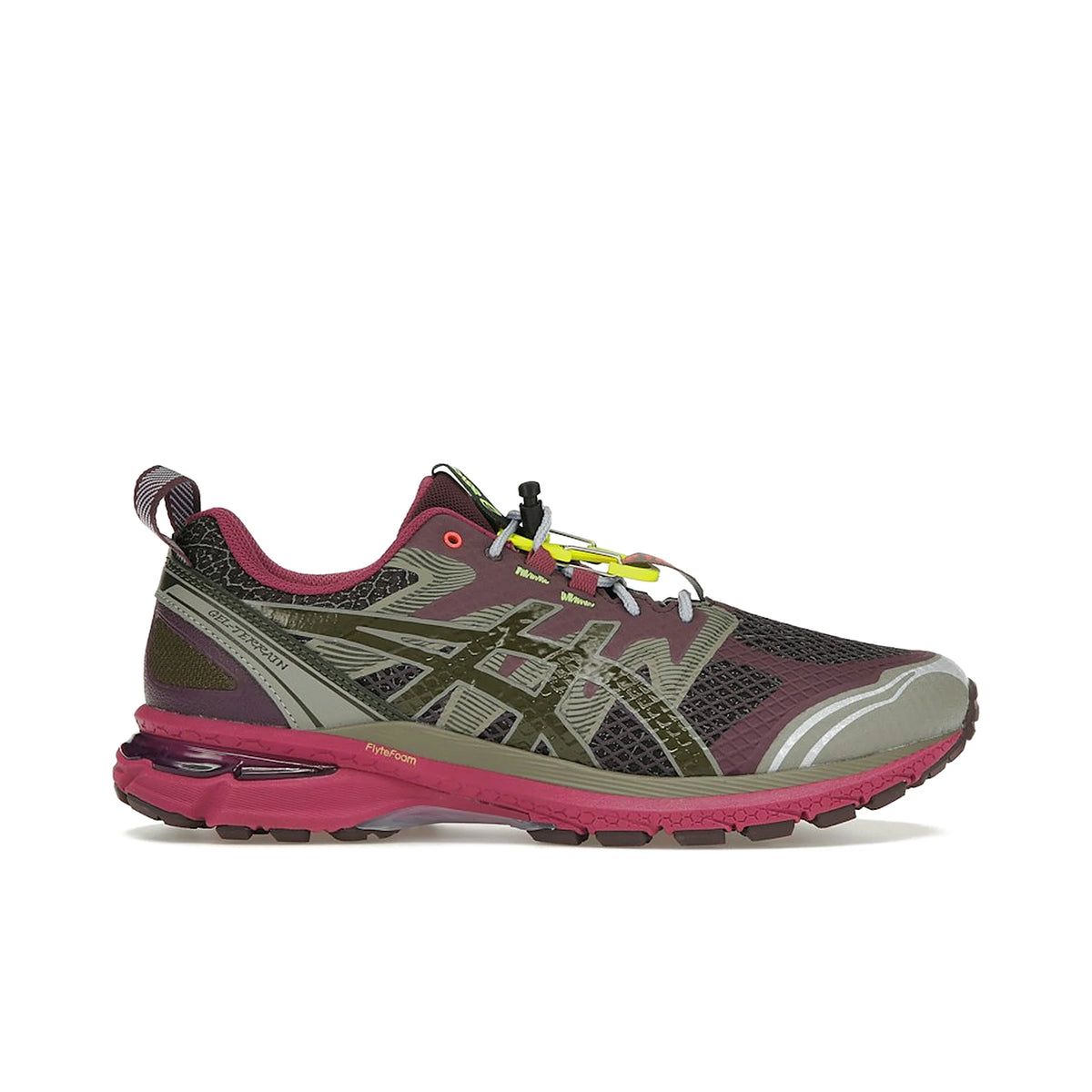 ASICS Gel‑Terrain Up There men’s purple/lavender leather & textile sneakers