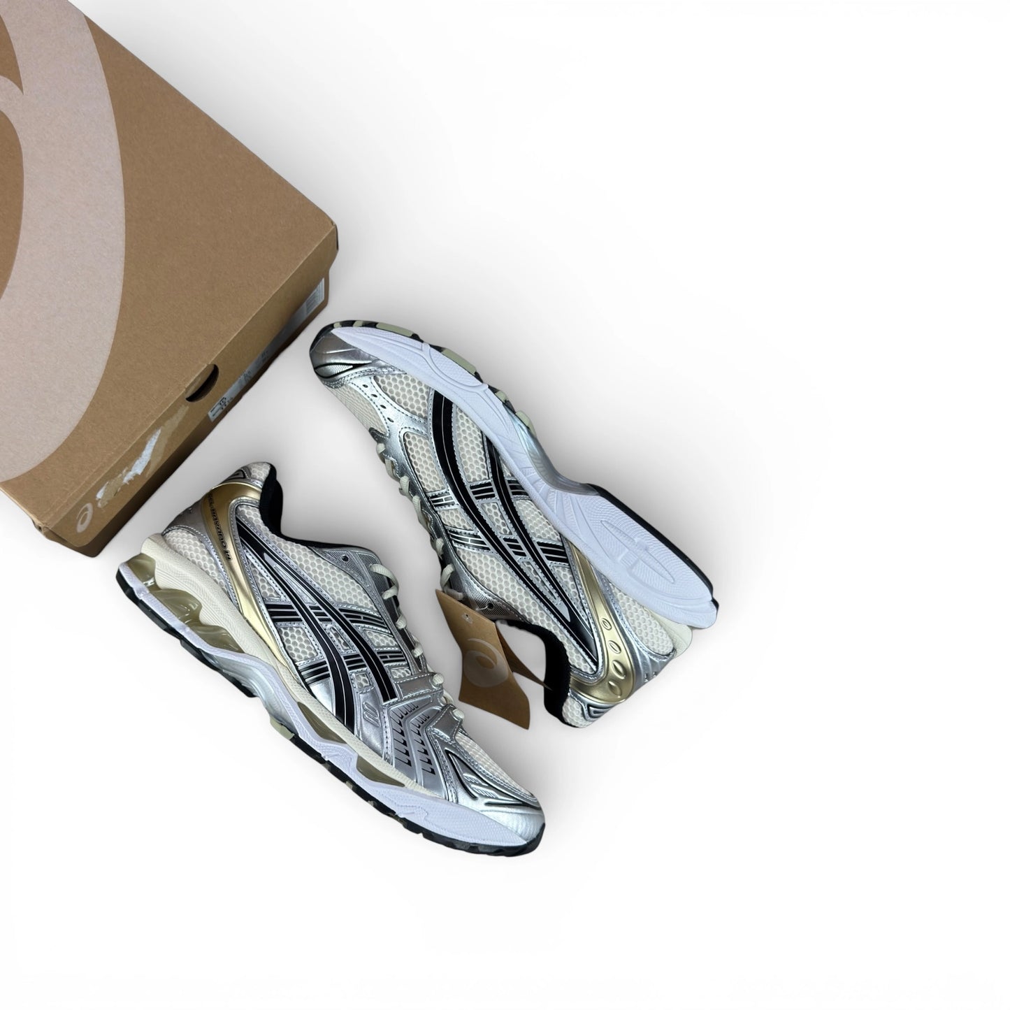 ASICS Gel-Kayano 14 Birch Pure Silver 1203A537-200 – EU 44, brand new with original box