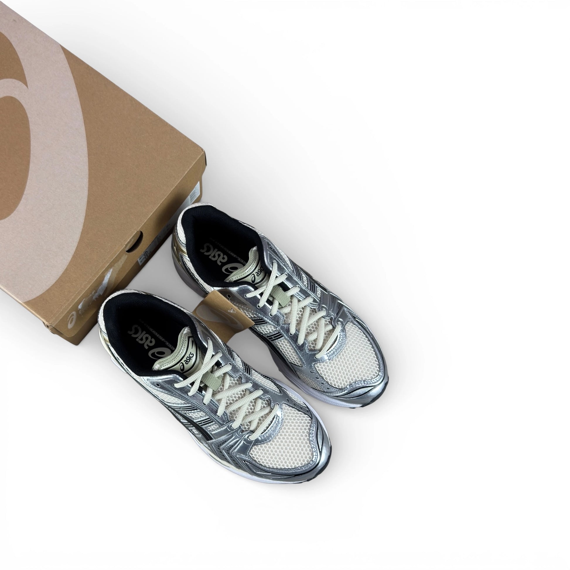 ASICS Gel-Kayano 14 Birch Pure Silver 1203A537-200 – EU 44, brand new with original box