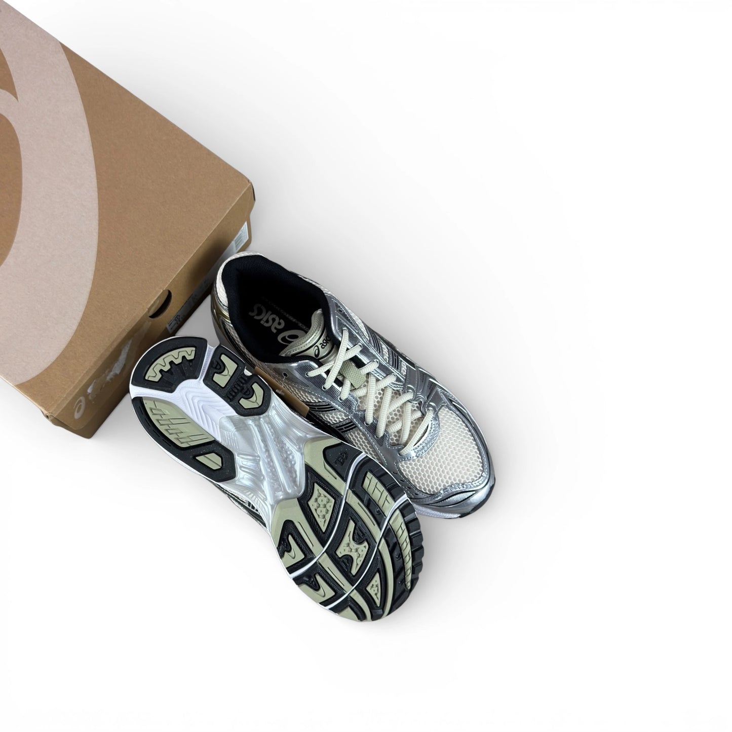 ASICS Gel-Kayano 14 Birch Pure Silver 1203A537-200 – EU 44, brand new with original box