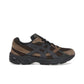 ASICS Gel‑1130 men's shoe in dark brown leather with midnight accents