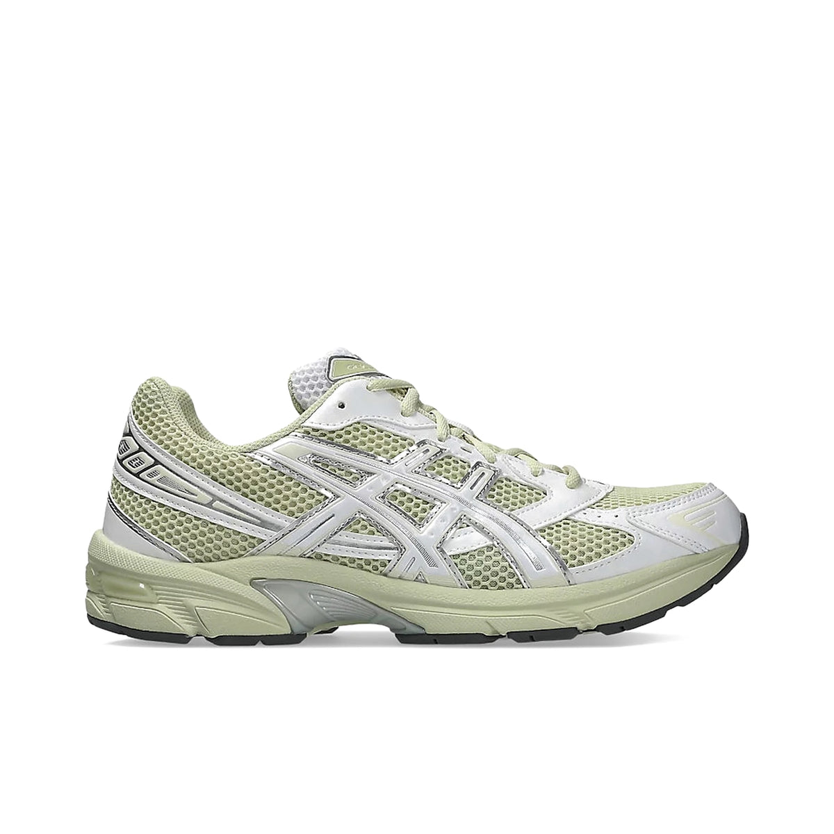 ASICS Gel‑1130 men’s sneaker in oyster white and white mesh upper