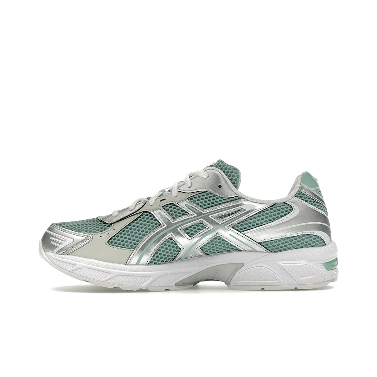 ASICS Gel‑1130 sneakers in verdigris mesh with pure silver accents – image 3 of 4