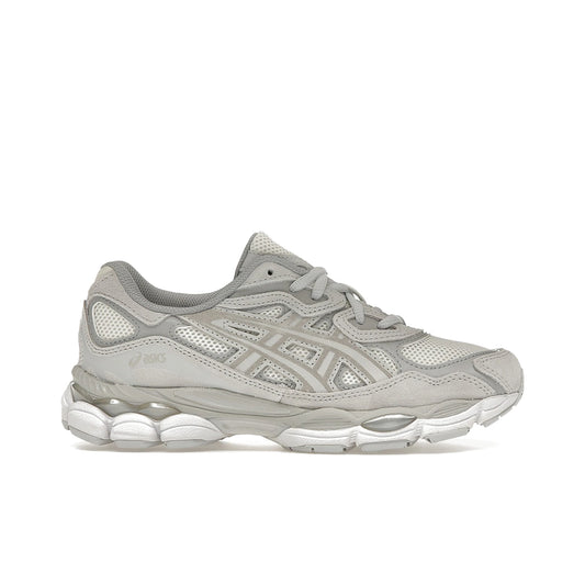 ASICS Gel‑NYC sneakers in cream and cloud grey mesh for men