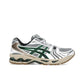 ASICS Gel-Kayano 14 white & hinoki beige mesh, faux leather, leather