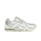 ASICS Gel-Nimbus 10.1 White/Pure Silver men's leather and textile sneaker