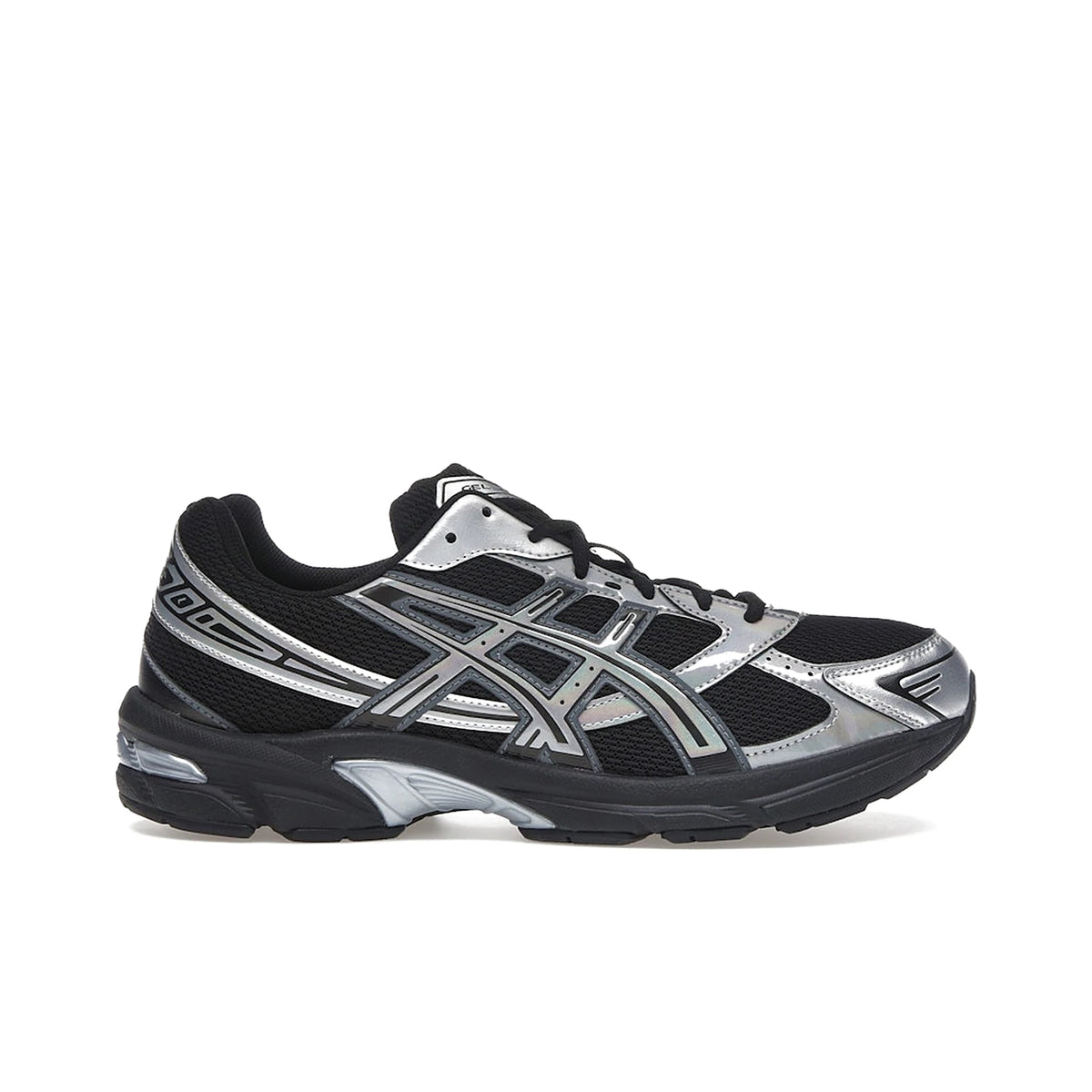 ASICS Gel-1130 Holiday Pack men's shoes in black with pure silver accents