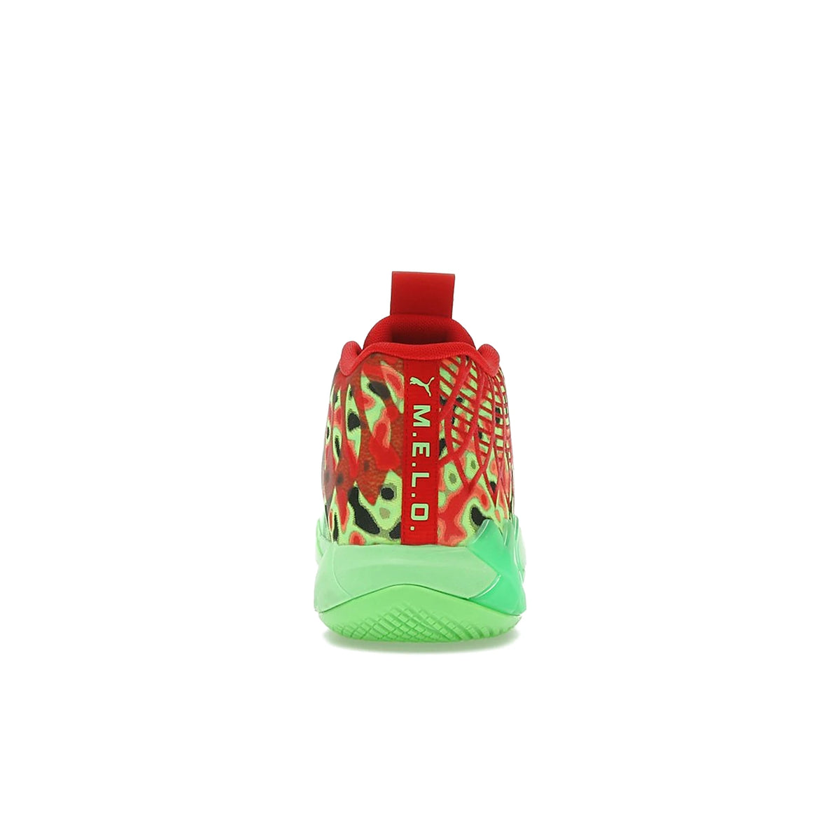 Puma LaMelo Ball MB.01 Thermal in Fluoro Green, Red, Lime Squeeze, leather. – image 4 of 4