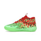 Puma LaMelo Ball MB.01 Thermal in Fluoro Green, Red, Lime Squeeze, leather. – image 3 of 4