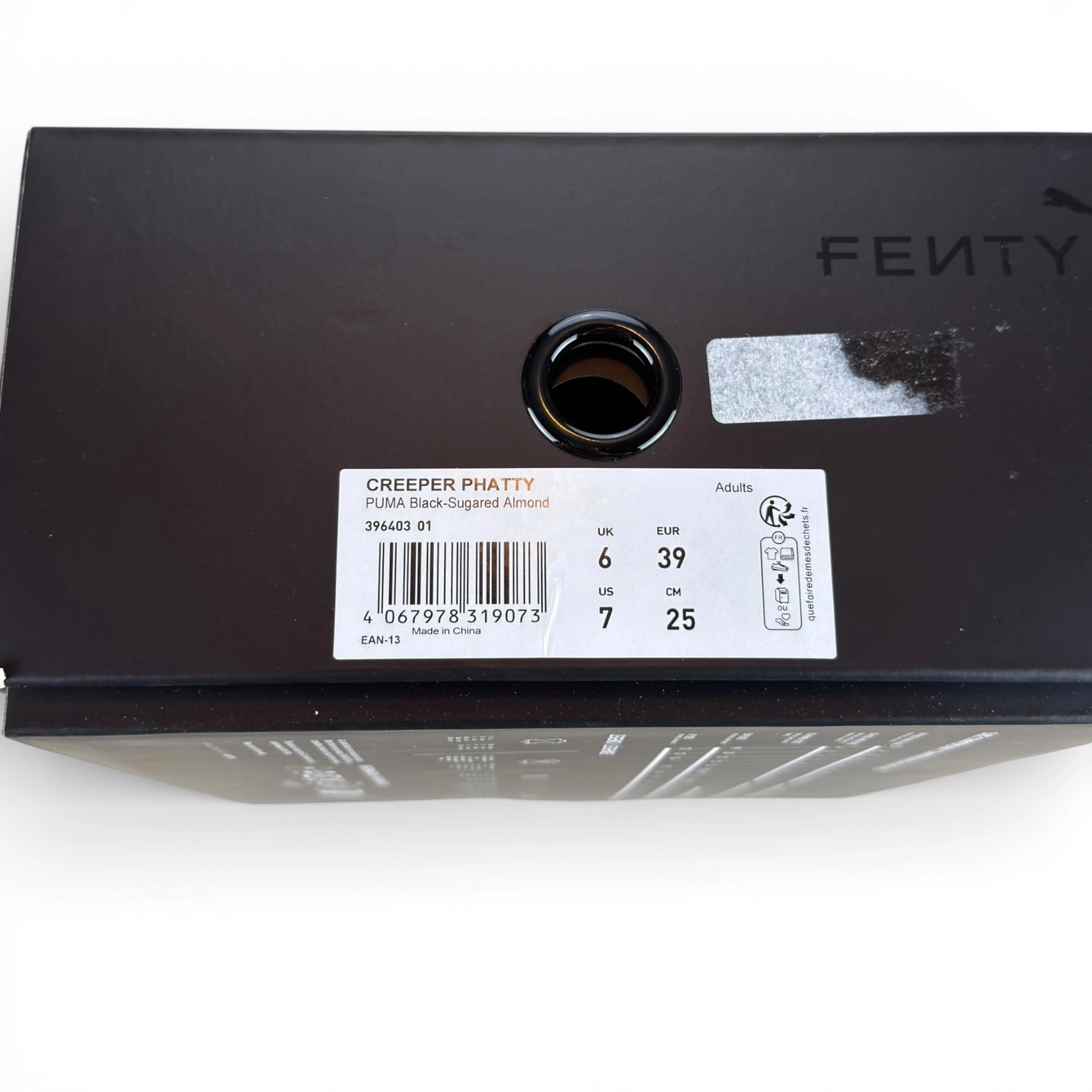 Puma Creeper Phatty Rihanna Fenty Black 396403-01 – EU 39, brand new with original box