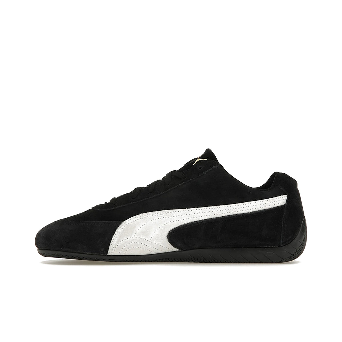Puma Speedcat OG men’s sneaker in black leather with white accents – image 3 of 4