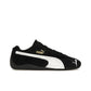 Puma Speedcat OG men’s sneaker in black leather with white accents
