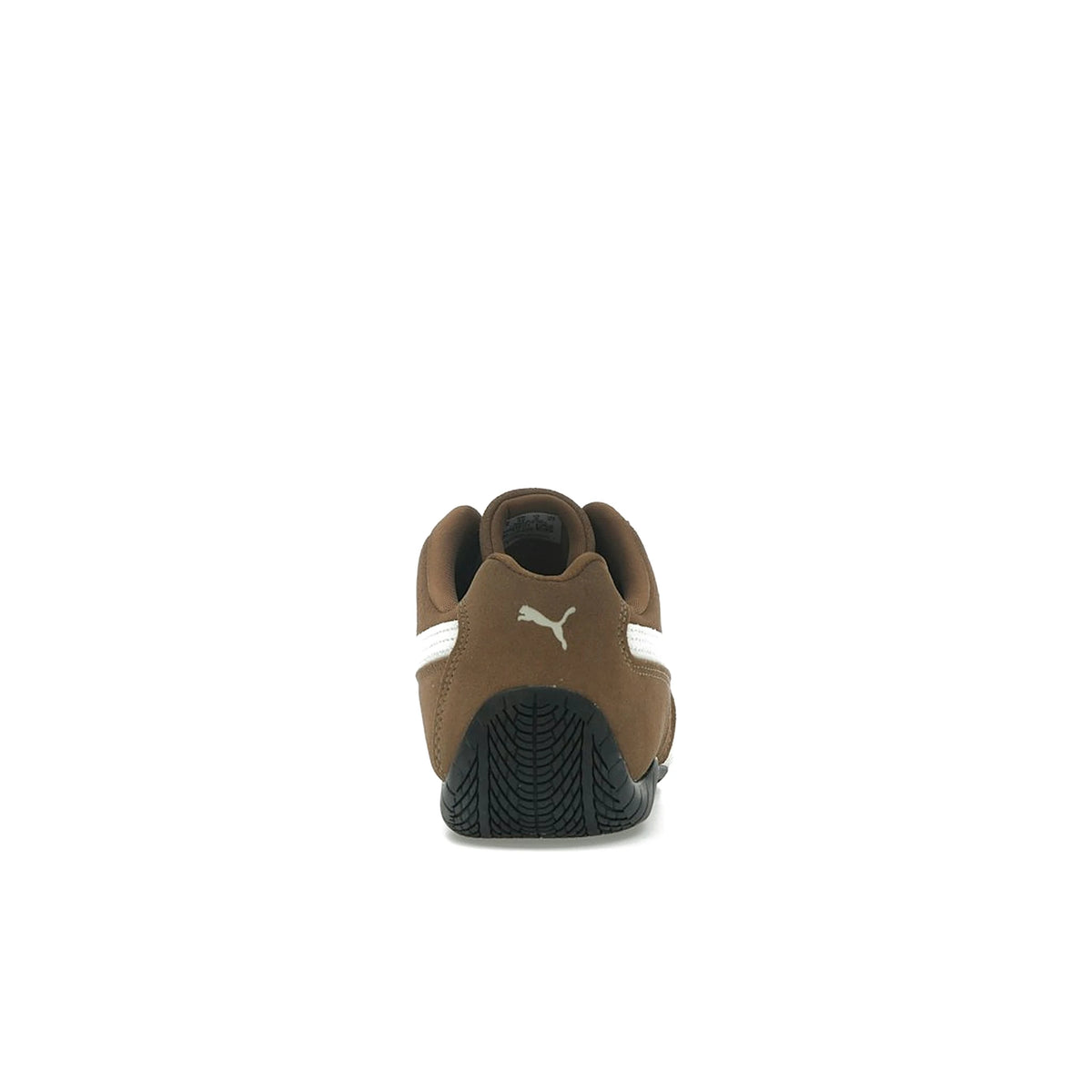 Puma Speedcat OG Haute Coffee/Frosted Ivory men's sneaker with coffee brown upper and ivory accents – image 4 of 4