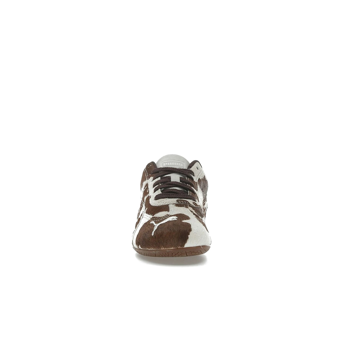 PUMA Speedcat OG Cow Print women's sneaker in chocolate brown leather with gum sole – image 2 of 4