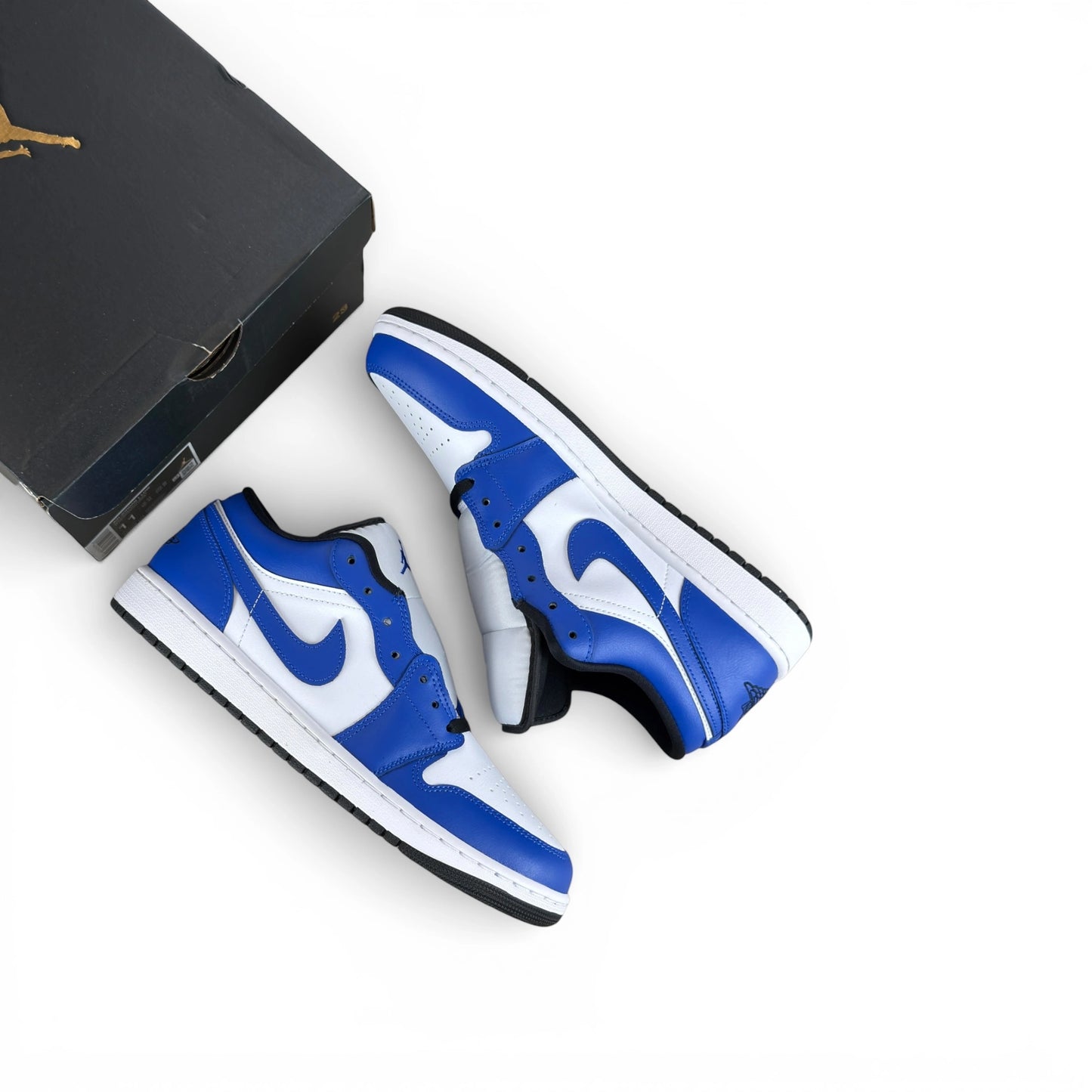 Jordan 1 Low Game Royal 553558-124 – EU 45, brand new with original box