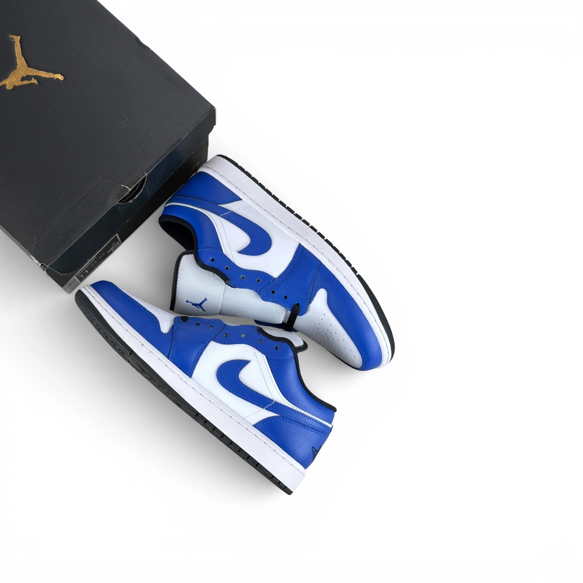 Jordan 1 Low Game Royal 553558-124 – EU 45, brand new with original box