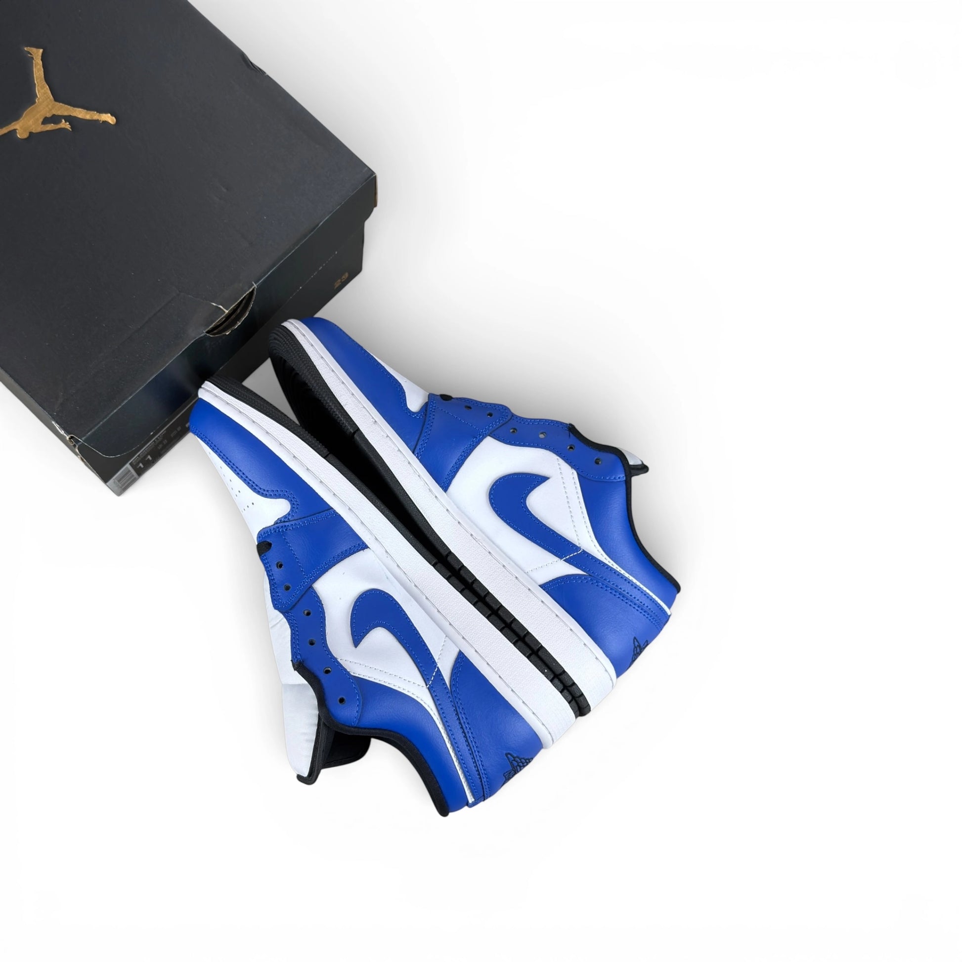 Jordan 1 Low Game Royal 553558-124 – EU 45, brand new with original box