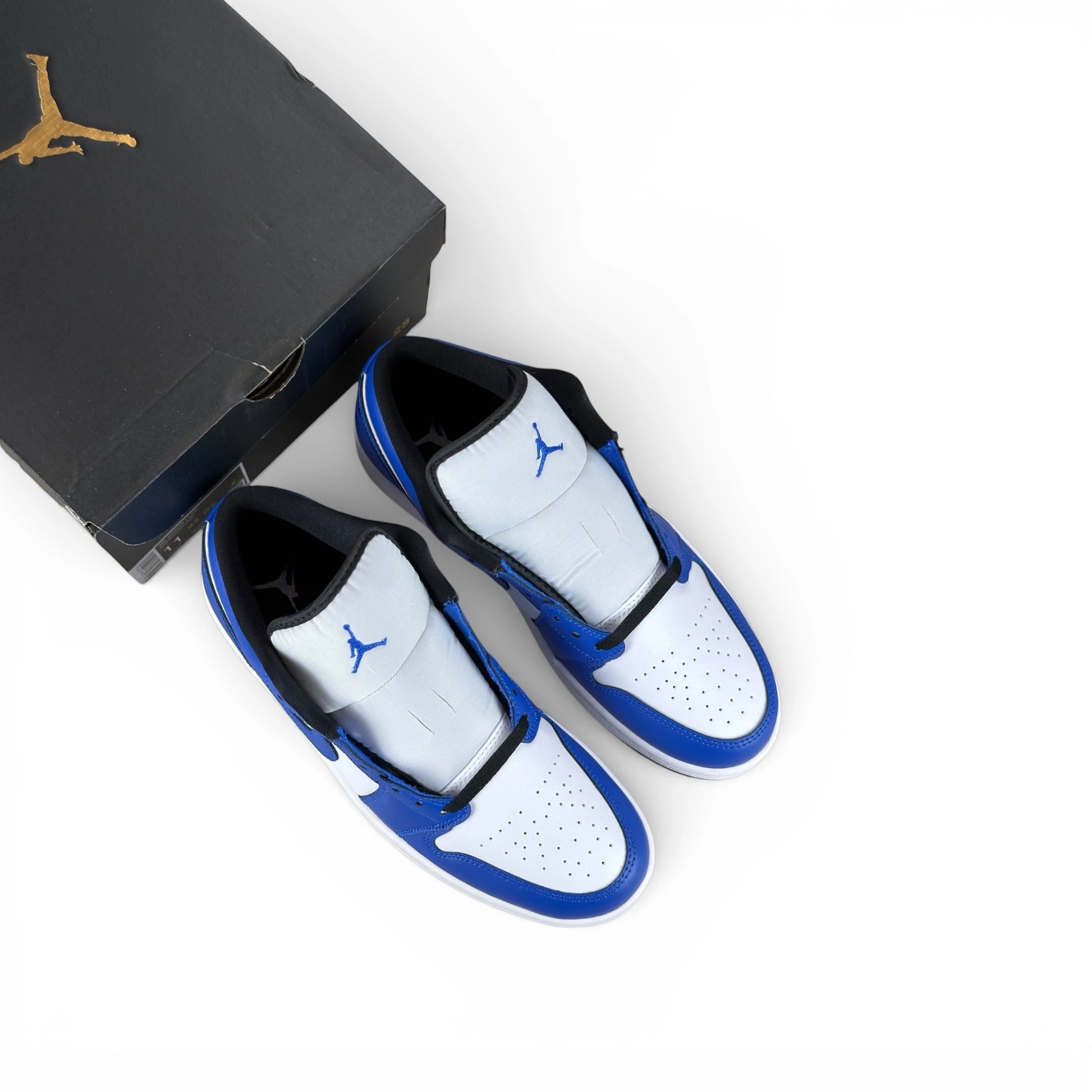 Jordan 1 Low Game Royal 553558-124 – EU 45, brand new with original box