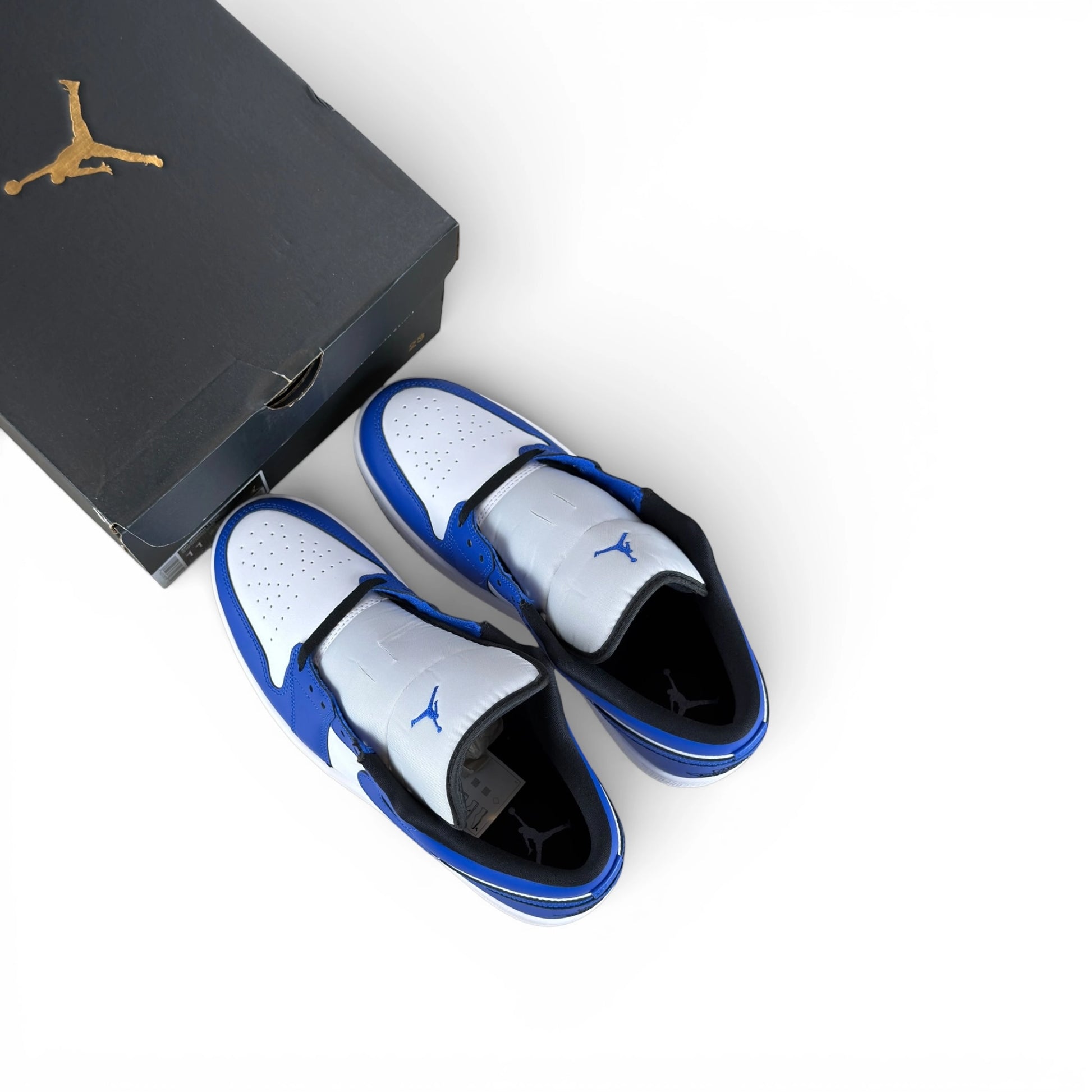 Jordan 1 Low Game Royal 553558-124 – EU 45, brand new with original box