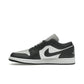 Jordan 1 Low Grey White sneaker in leather, grey and white, unisex – image 3 of 4