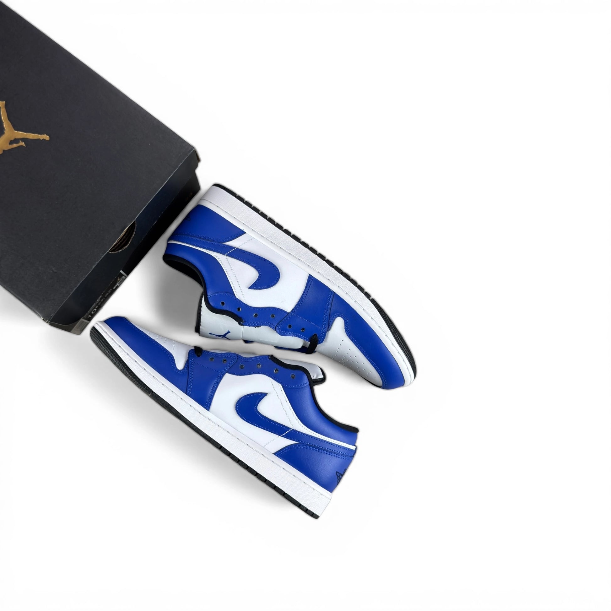 Jordan 1 Low Game Royal 553558-124 – EU 44.5, brand new with original box