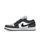Jordan 1 Low in iron grey, white and black leather – image 3 of 4