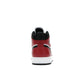 Nike Jordan 1 Mid Chicago Black with gym red‑white accents, leather upper – image 4 of 4