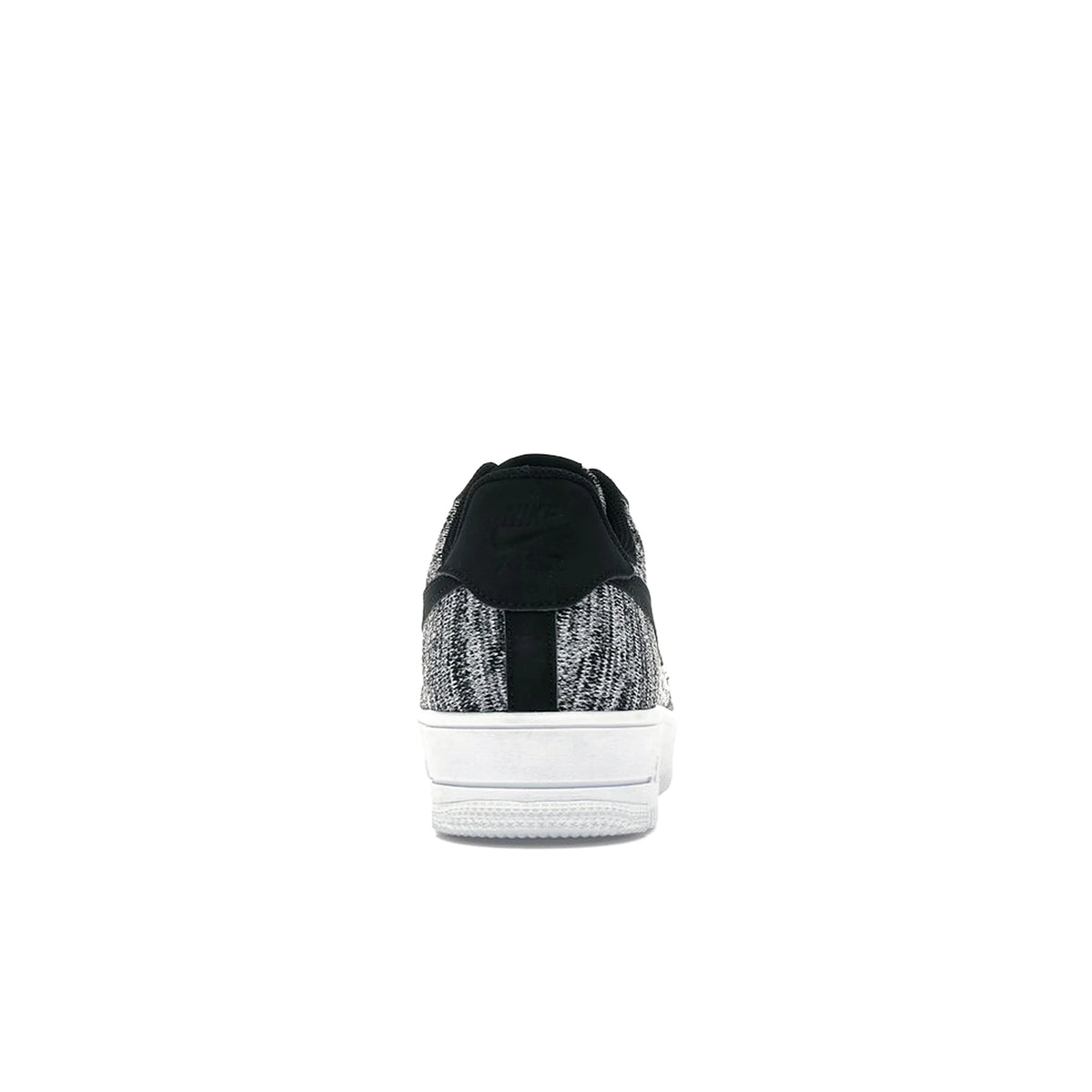 Nike Air Force 1 Flyknit 2 in black, pure platinum and white textile‑leather upper – image 4 of 4