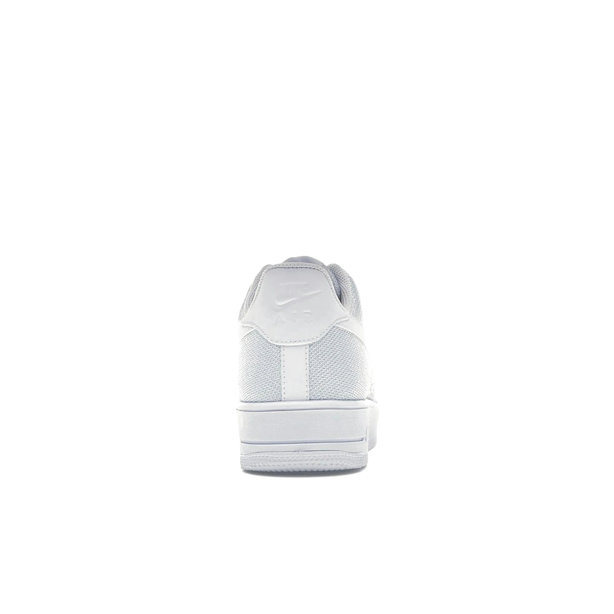 Nike Air Force 1 Flyknit 2 in white and Pure Platinum textile upper – image 4 of 4