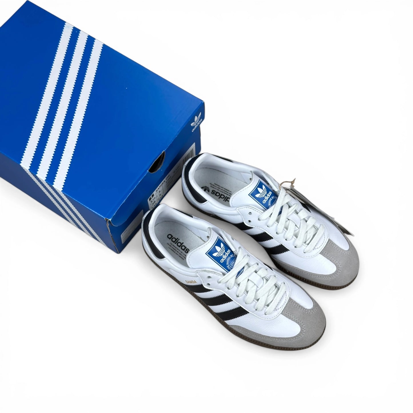 adidas Samba OG Cloud White Core Black B75806 – EU 38, brand new with original box