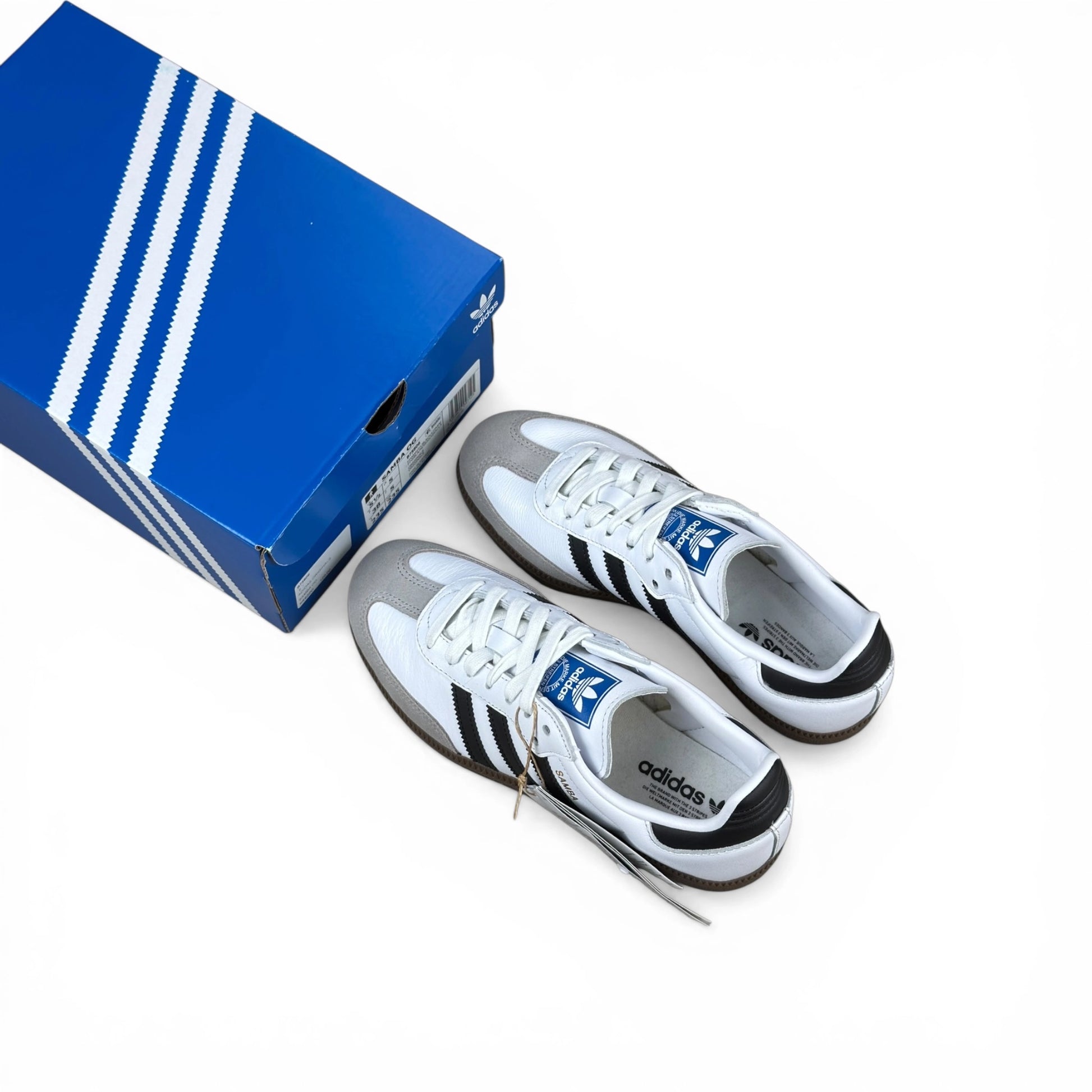 adidas Samba OG Cloud White Core Black B75806 – EU 38, brand new with original box