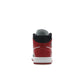 Jordan 1 Mid Alternate Bred Toe women's leather white, red, black – image 4 of 4