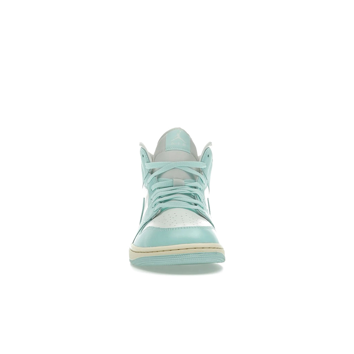 Jordan 1 Mid Light Dew women’s leather and suede Sail/Muslin/Light Dew – image 2 of 4