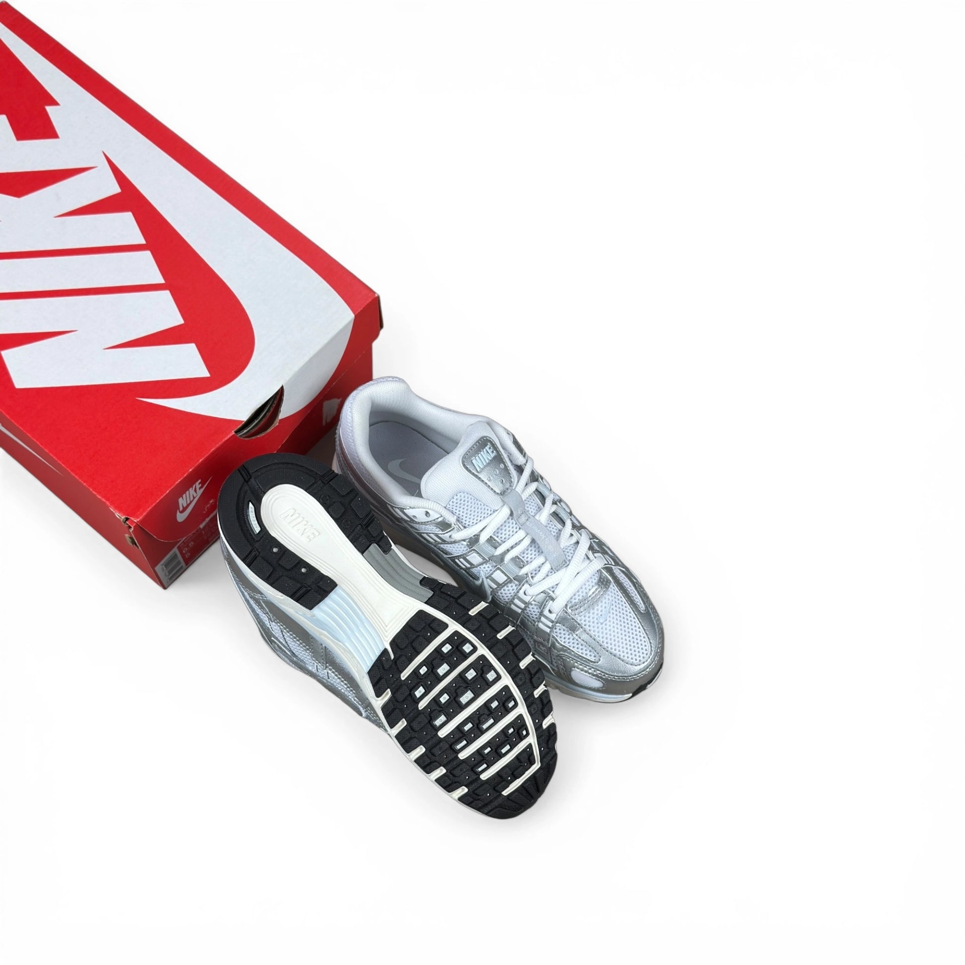 Nike P-6000 White Blue Tint Sail Metallic Silver (Women’s) BV1021-106 – EU 37.5, brand new with original box