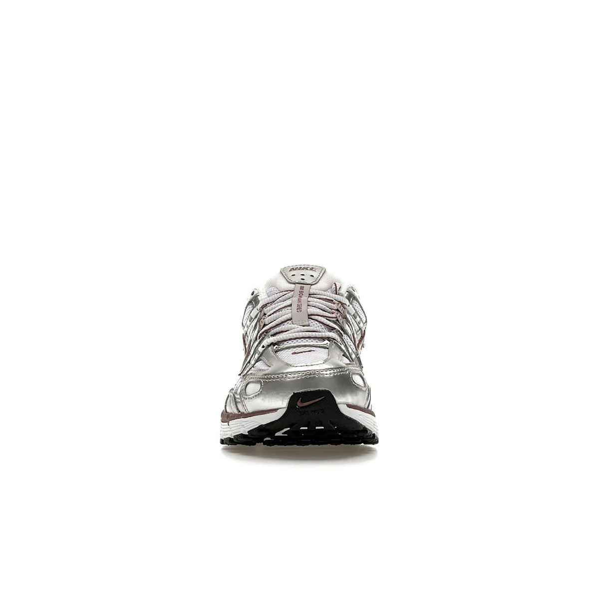 Nike P-6000 women's sneakers, white, metallic silver, black, leather – image 2 of 4