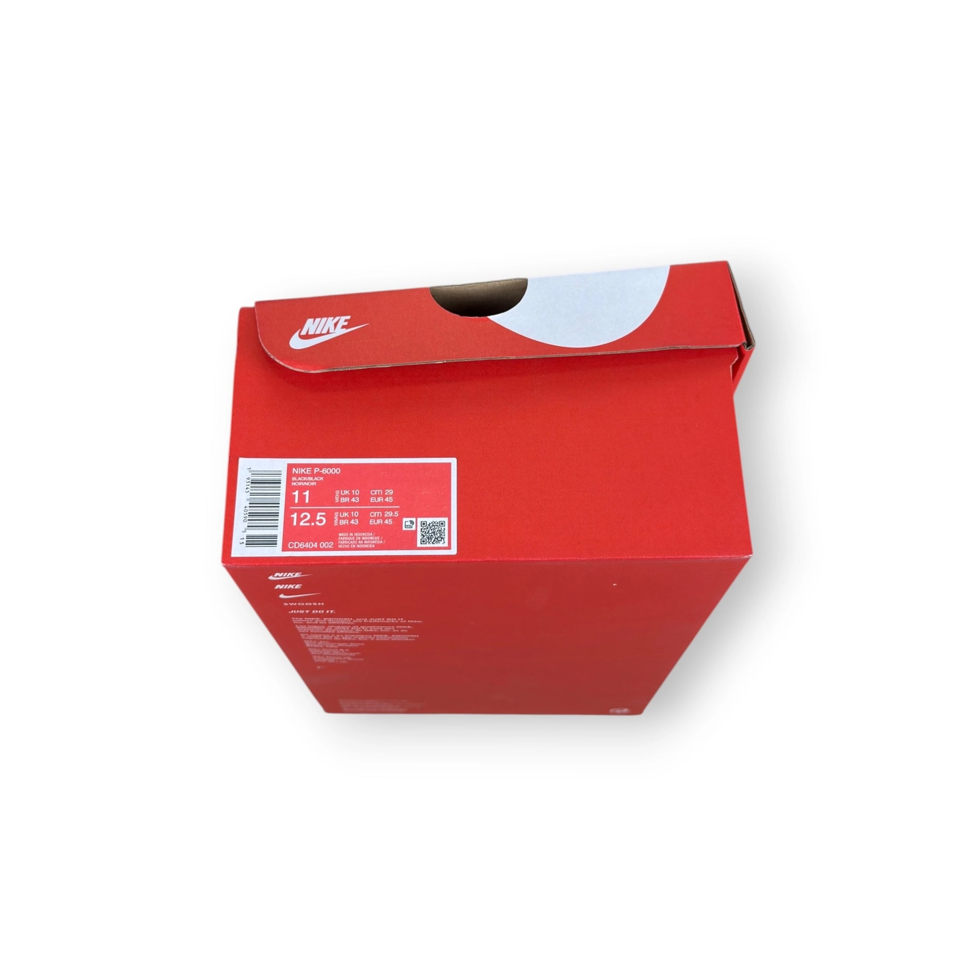 Nike P-6000 Black CD6404-002 – EU 45, brand new with original box