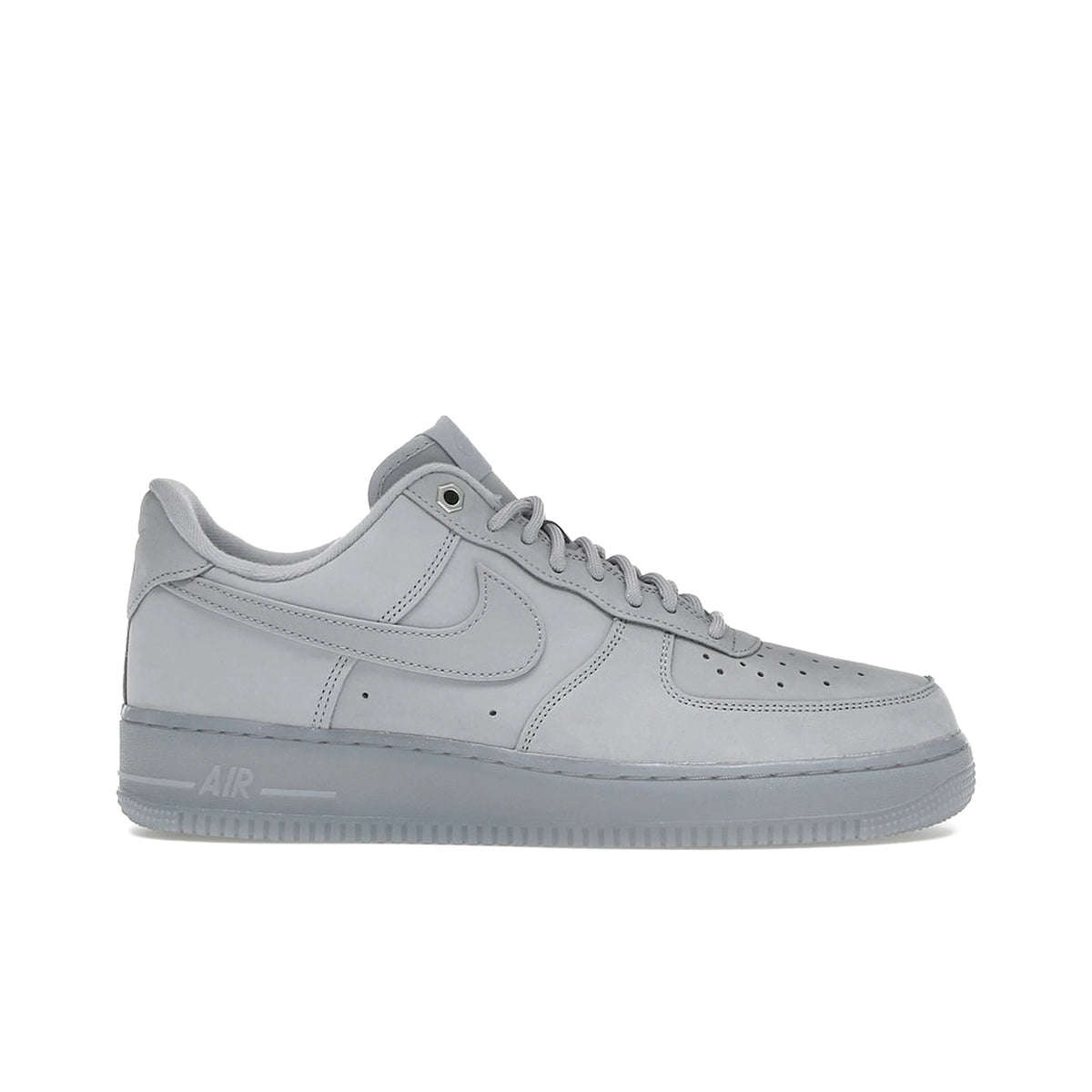 Nike Air Force 1 '07 Low WB in Wolf Grey and Black leather/suede